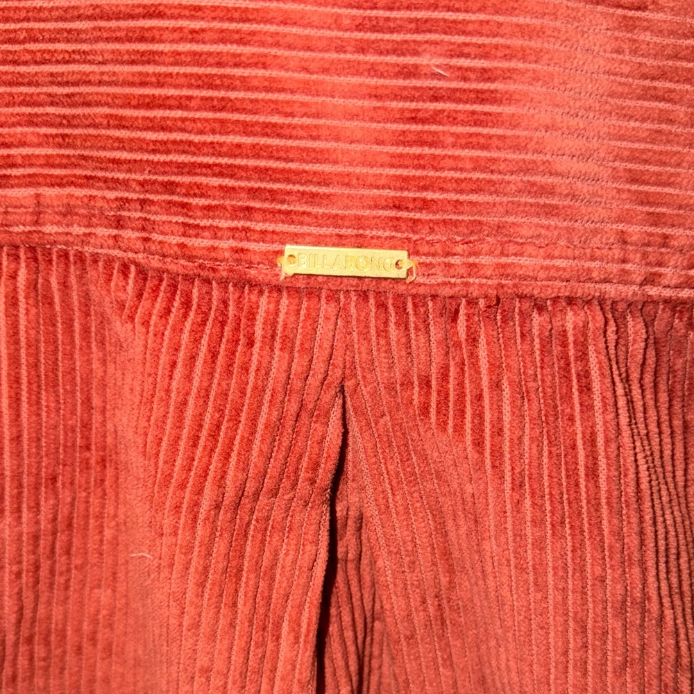Billabong Coral Corduroy Button-Up - Picture 4 of 5